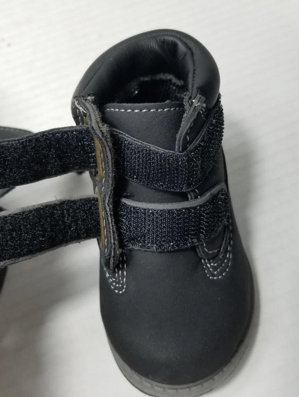 WONDER NATION BABY BLACK BOOTS SIZE 2